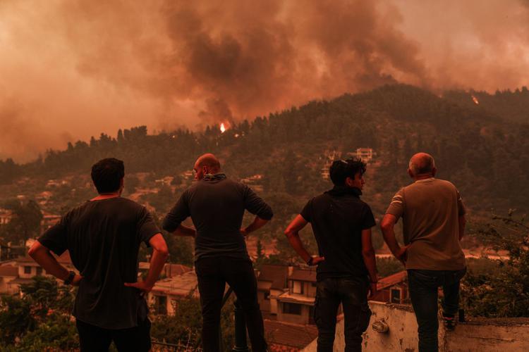 Incendio in Grecia - Fotogramma /Ipa