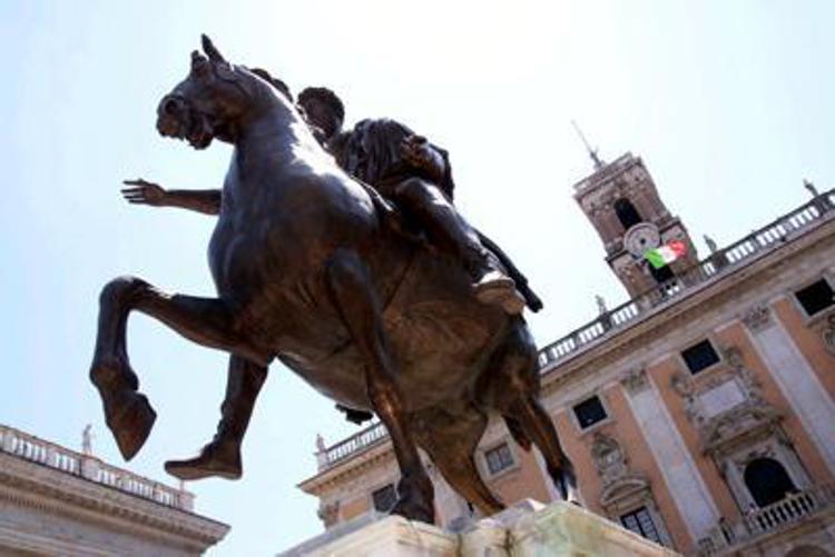 Il Campidoglio - (Fotogramma)