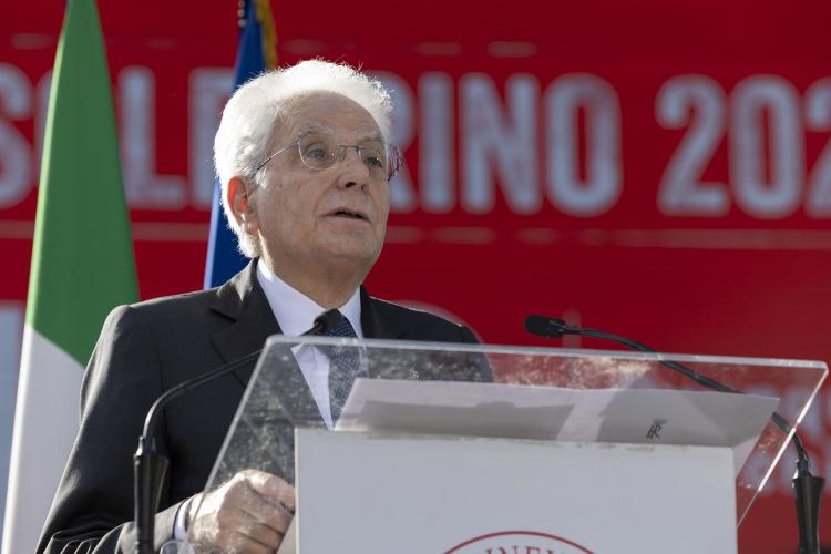 Il capo dello Stato Sergio Mattarella (Fotogramma)