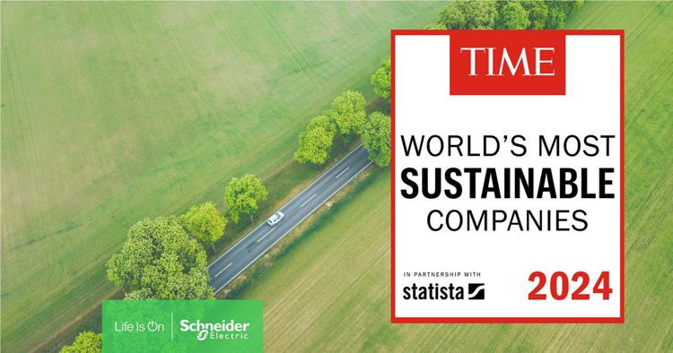 Schneider Electric è l’azienda più sostenibile al mondo secondo il Time e Statista