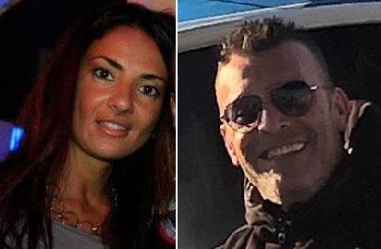 La fisioterapista uccisa Manuela Petrangeli e l'ex Gianluca Molinaro <span id=