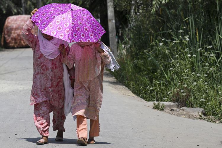 Caldo in India (Afp)