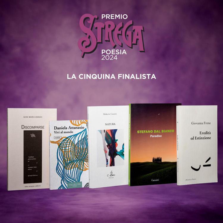 Premio Strega Poesia, annunciata la cinquina finalista