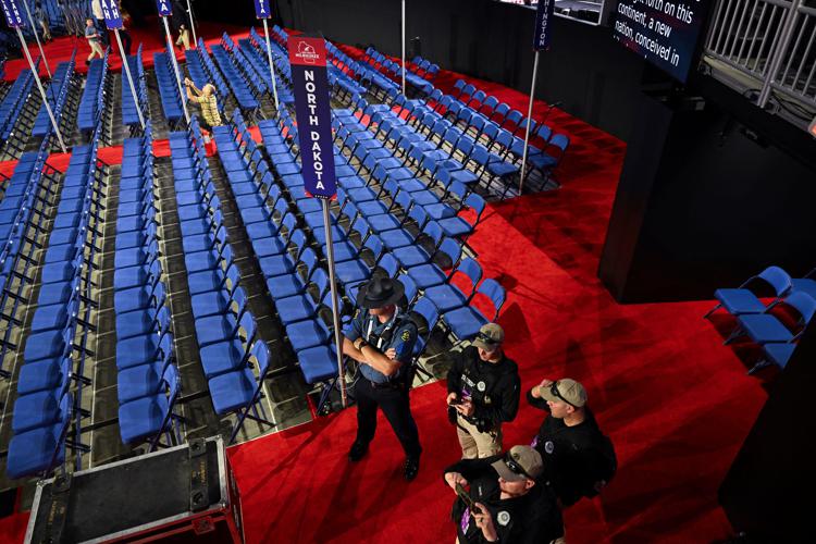 Preparativi per la Convention nazionale repubblicana - (Afp)