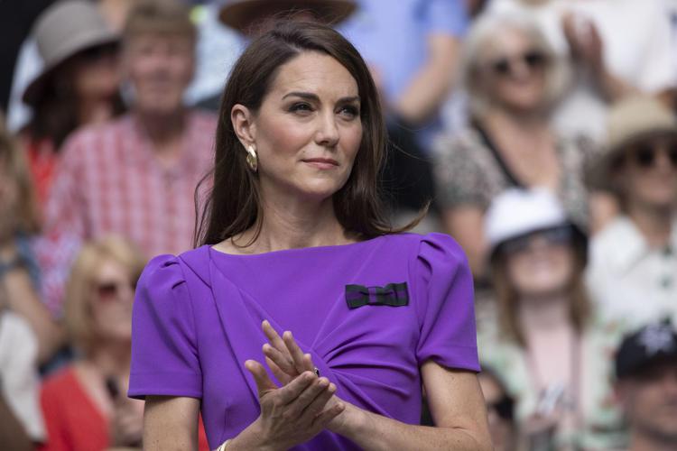 Kate Middleton a Wimbledon - Fotogramma /Ipa