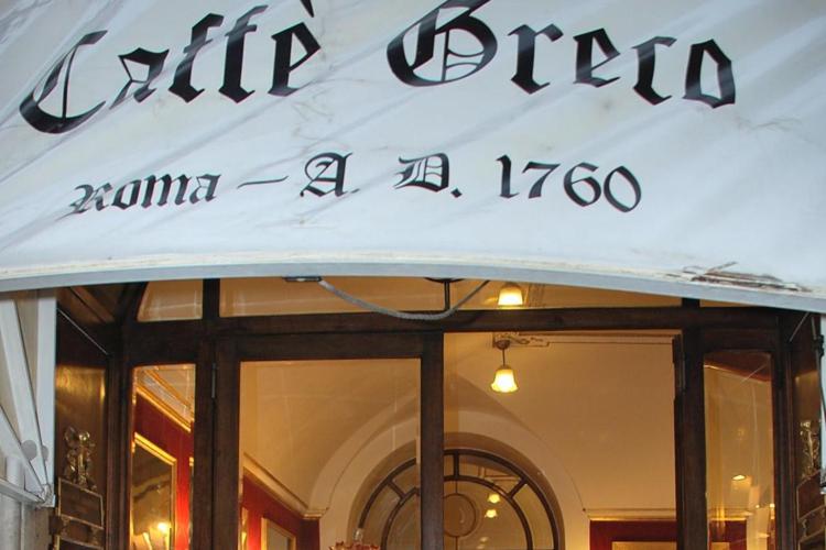 Antico Caffè Greco di Roma - (Fotogramma)