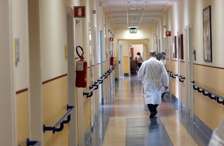 Una corsia d'ospedale