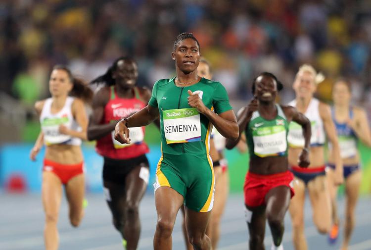 Caster Semeneya nel 2016 a Rio