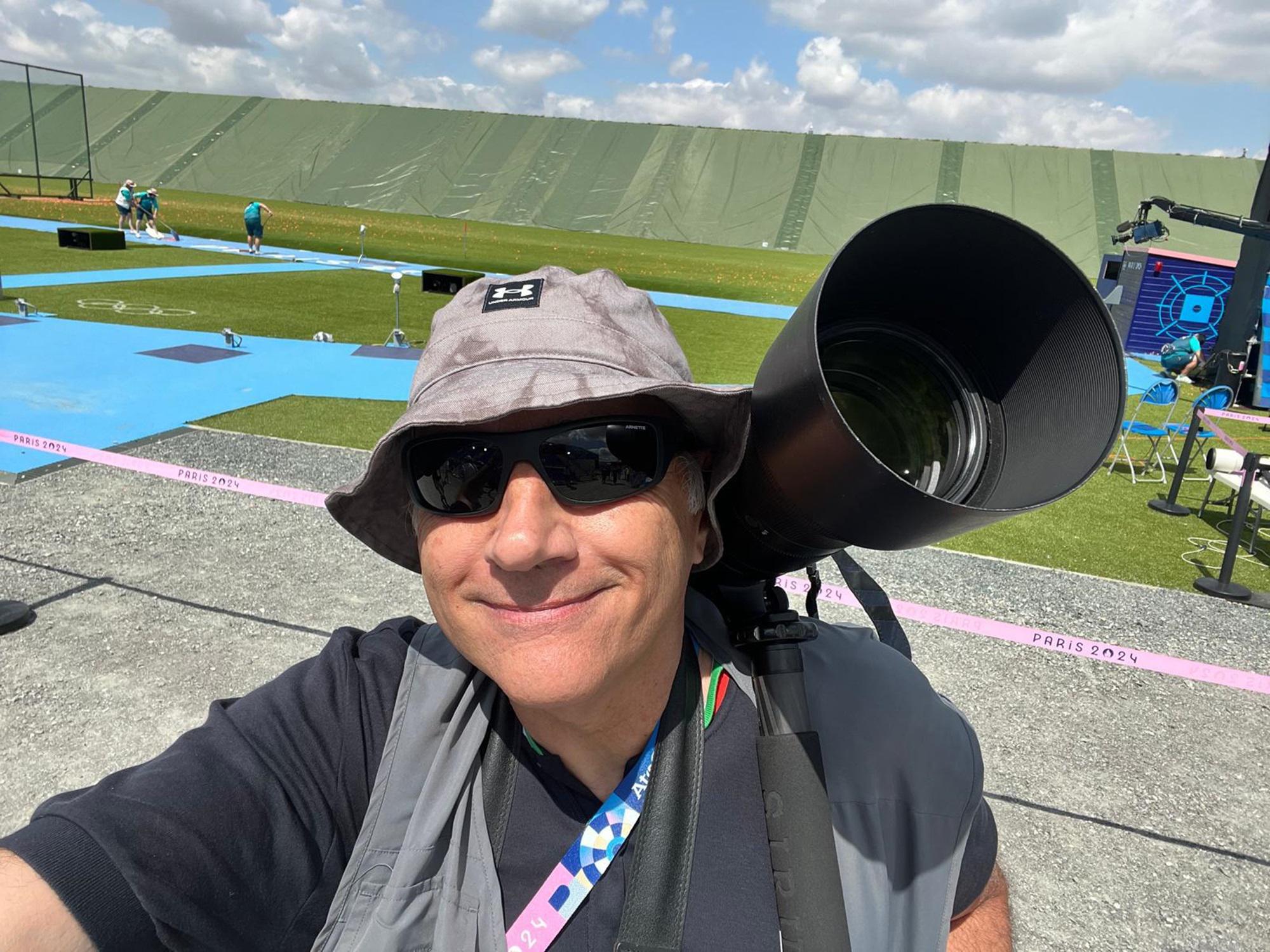 Il fotoreporter Ferdinando Mezzelani alle Olimpiadi di Parigi 2024