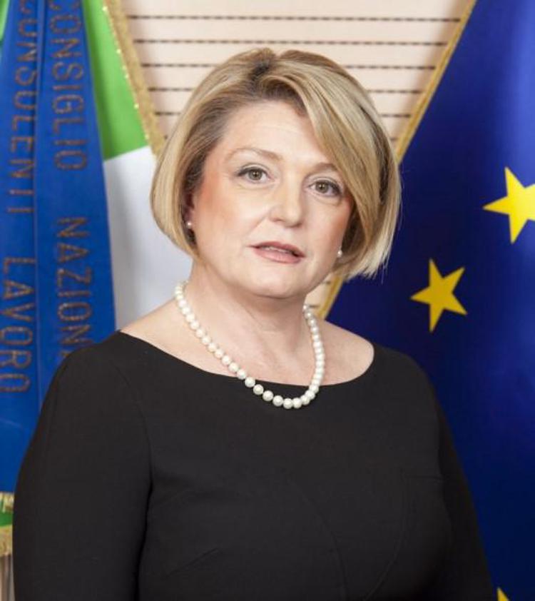 Marina Elvira Calderone ministro del Lavoro e Politiche sociali 