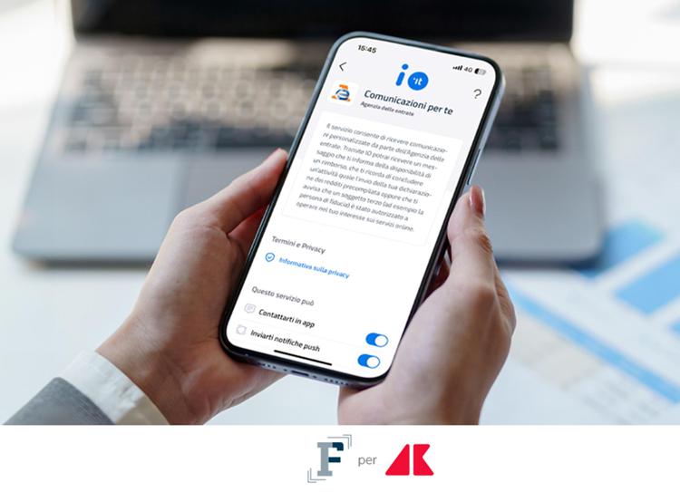 Novità dall’Agenzia delle Entrate, su App IO e SMS arrivano “Comunicazioni per te” e “Le tue Scadenze”