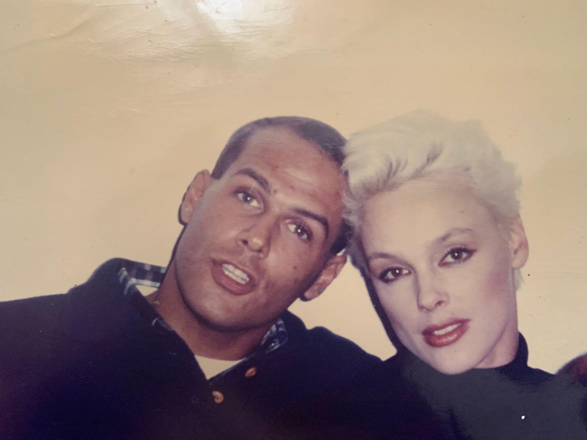 Marcello Testa e Brigitte Nielsen 