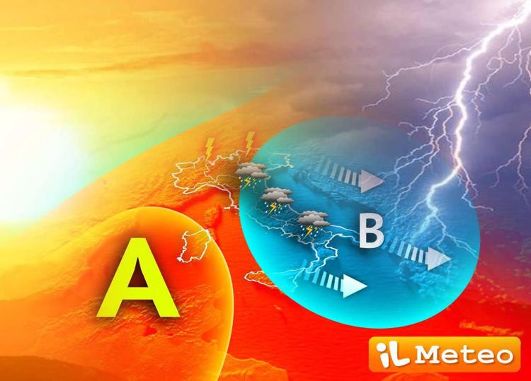 La mappa del meteo