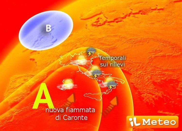 Mappa del meteo