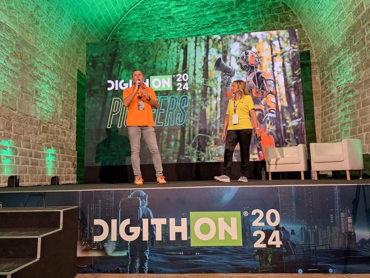 Francesco Boccia e Letizia D'Amato aprono la nona edizione di Digithon