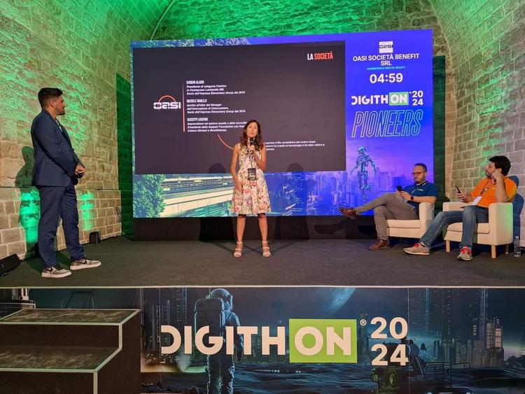 Il pitch di Oasi a Digithon24