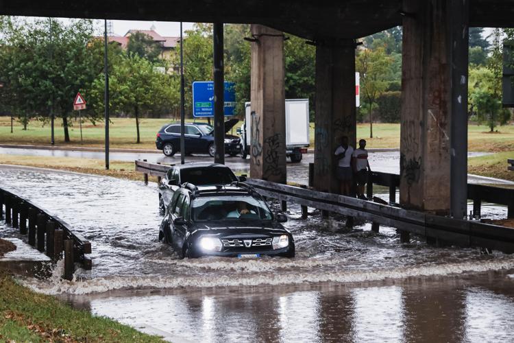 Pioggia a Milano