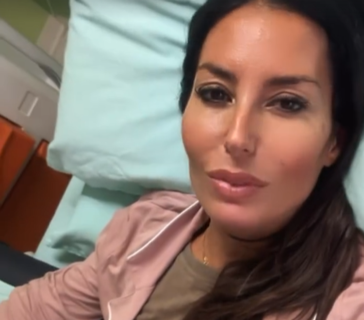 Elisabetta Gregoraci dall'ospedale - Ig / Elisabetta Gregoraci