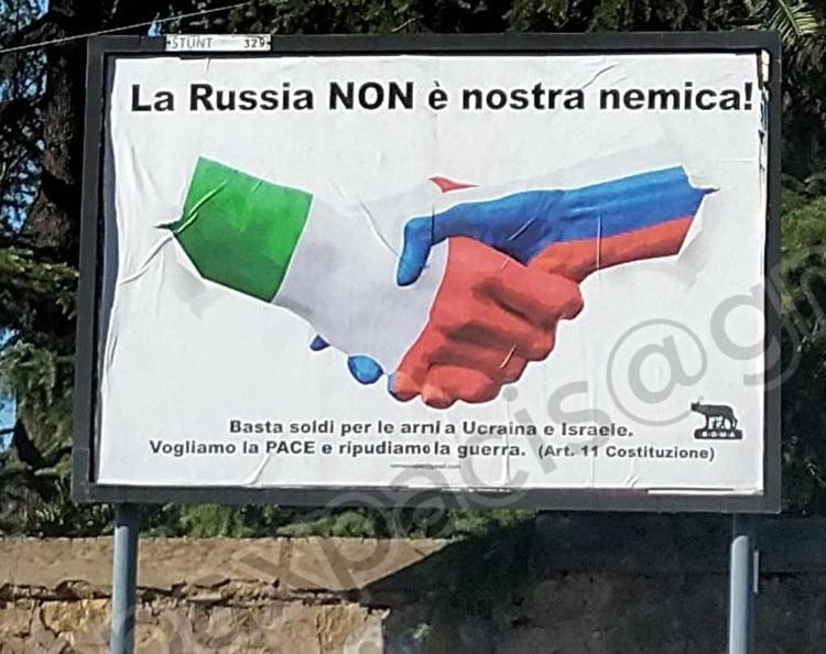 Uno dei cartelloni