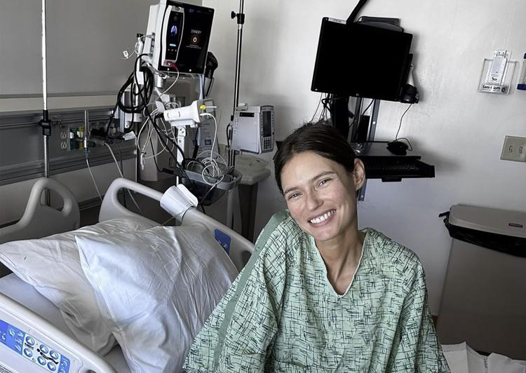 Bianca Balti in ospedale - Fotogramma /Ipa