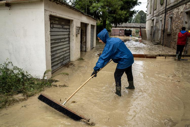 Maltempo in Emilia-Romagna - (Afp)