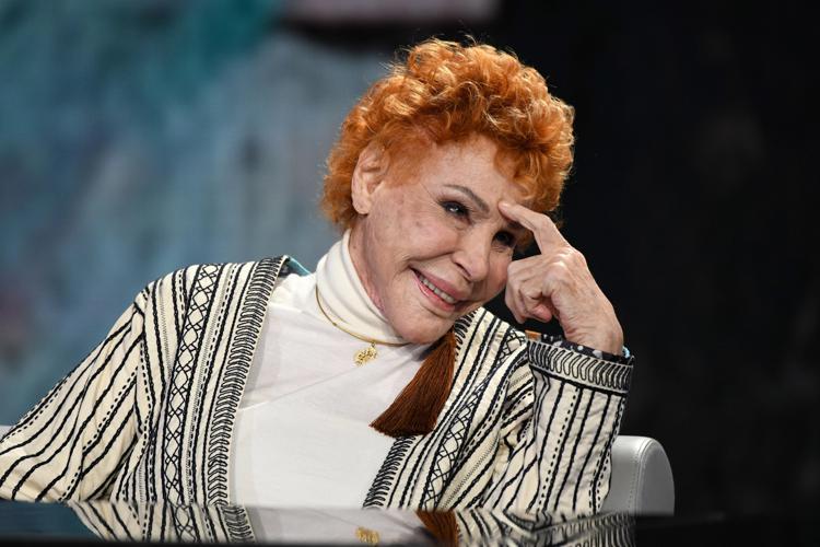 Ornella Vanoni a 'Che tempo che fa' nel 2022 - Agenzia Fotogramma