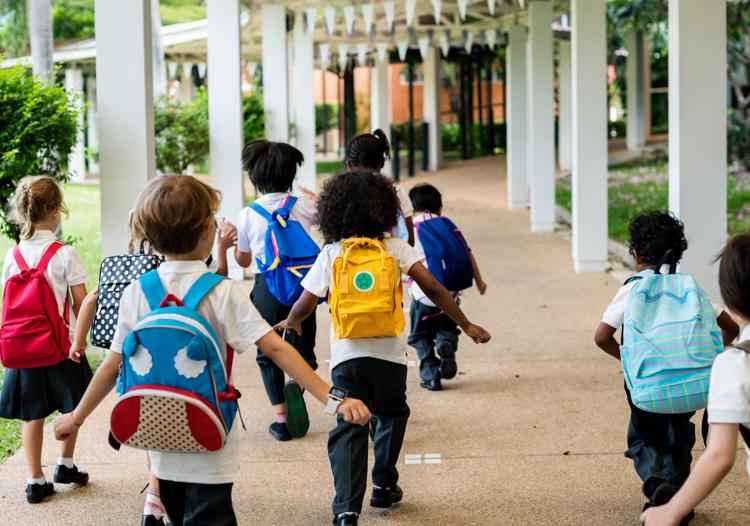 Bambini a scuola (Foto )