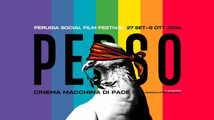 Locandina della decima edizione del Perugia Social Film Festival