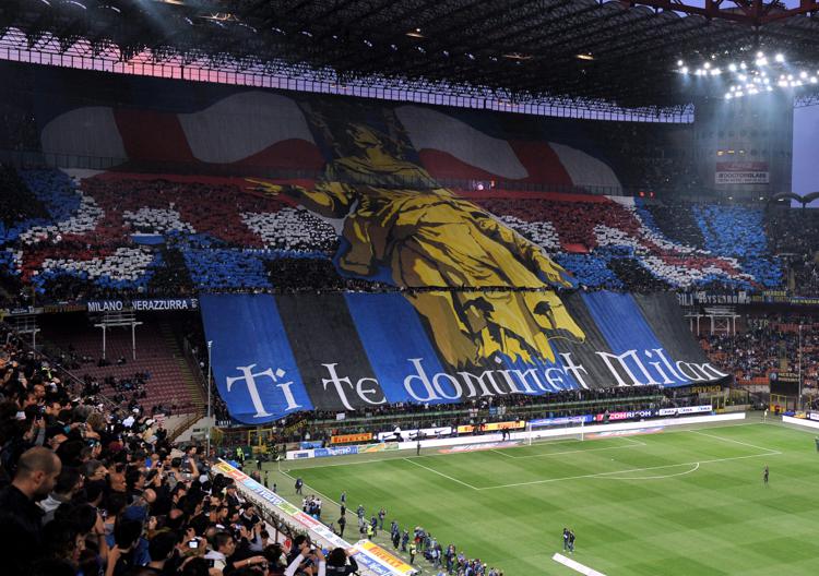 La curva dell'Inter