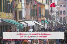 A ottobre aumenti in busta paga, ecco per chi