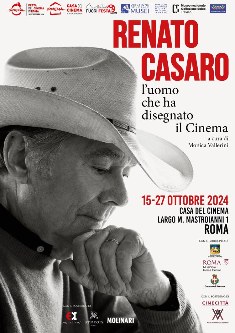 Alla Festa del Cinema di Roma mostra su Renato Casaro, l'uomo che ha 'disegnato' il cinema