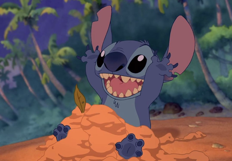 Un'immagine del film del 2002 'Lilo e Stitch'