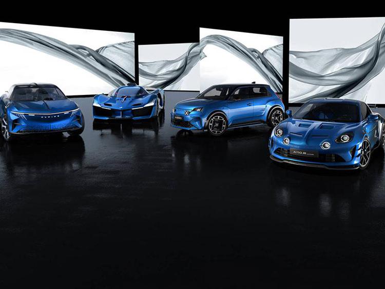 Alpine presenta tre anteprime al Salone dell’Auto di Parigi 2024