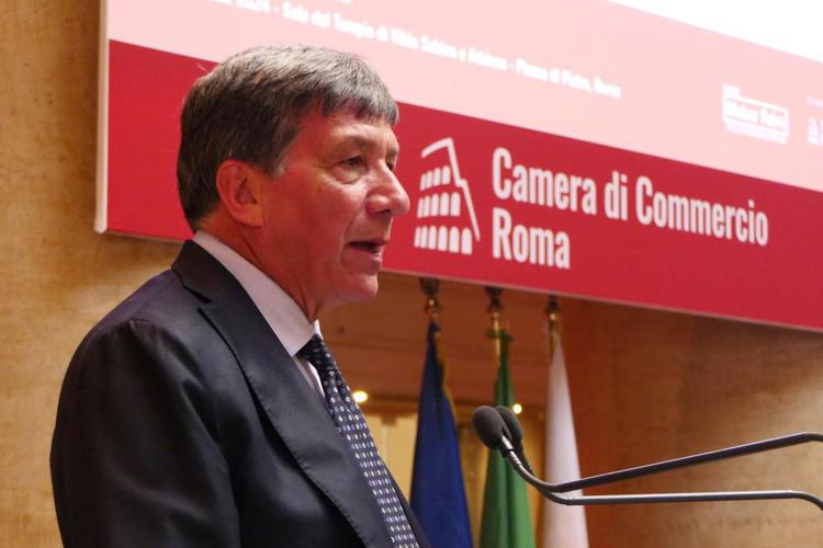 Il presidente della Camera di Commercio di Roma, Lorenzo Tagliavanti 