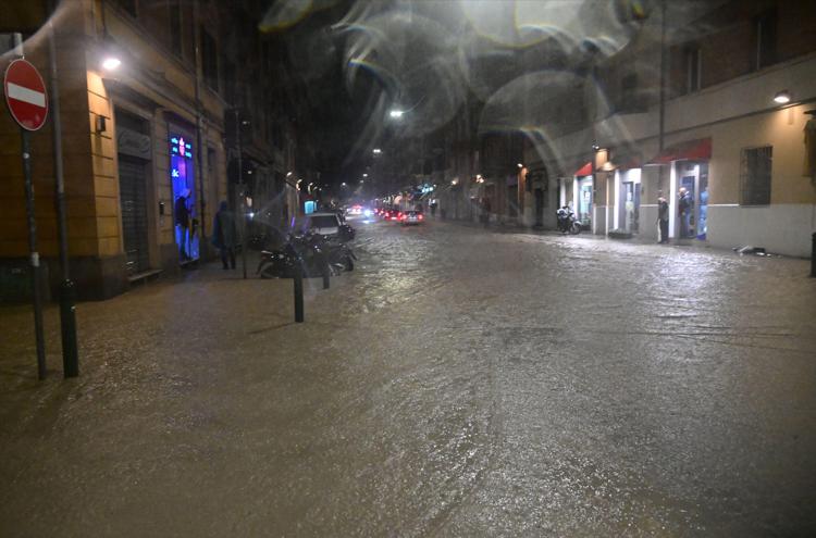 Maltempo a Bologna - (Fotogramma)