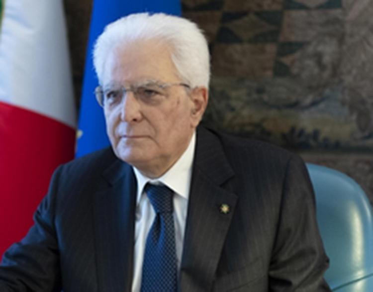 Il Presidente della Repubblica Sergio Mattarella 