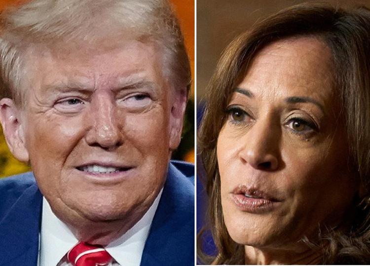 Trump e Harris