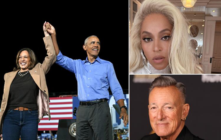 Springsteen, Beyonce, gli Obama: la strategia di Kamala Harris, a caccia di voti con le superstar