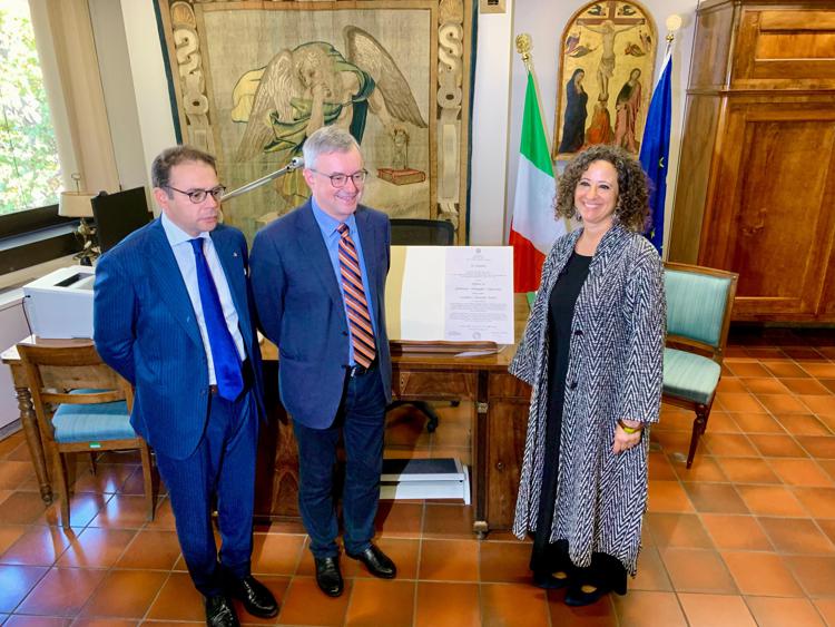 A Alessandro Barbero il diploma Honoris Causa dell'Archivio di Stato di Firenze