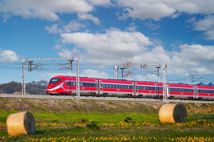 Un treno Frecciarossa (Fotogramma)