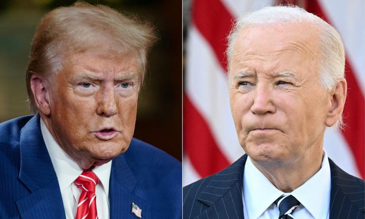 Joe Biden e Donald Trump - (Afp)