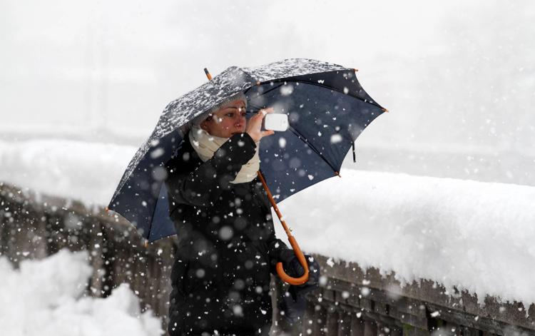 Neve in arrivo sull'Italia, le previsioni meteo - Afp