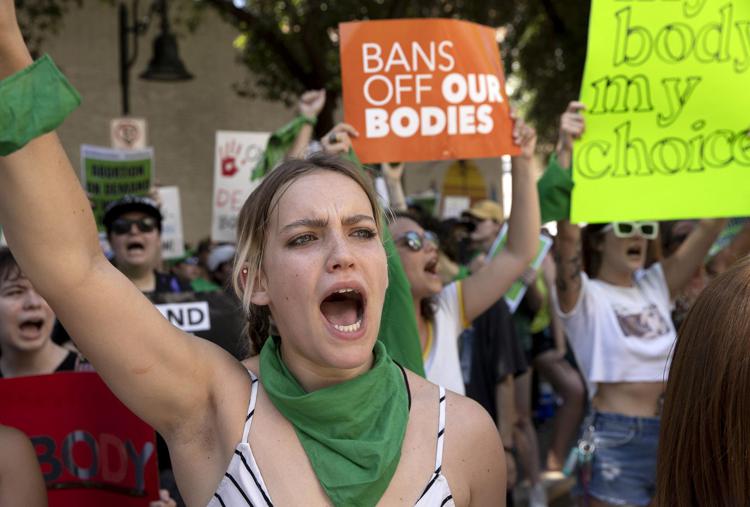 Proteste contro le leggi anti aborto negli Usa  - Fotogramma /Ipa