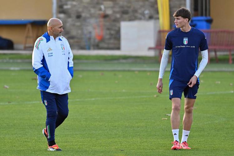 Luciano Spalletti e Nicolò Savona - Fotogramma