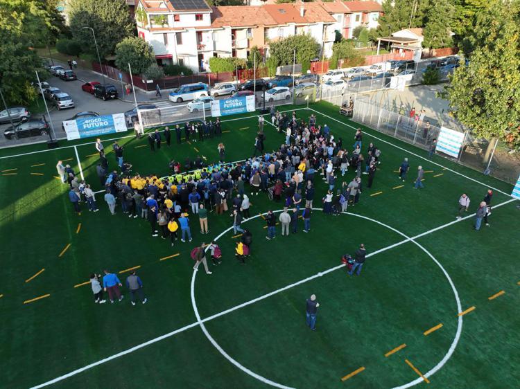 Inaugurazione campo di calcio_Baggio