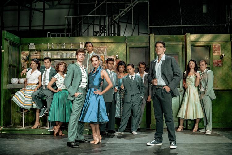 Un'immagine di 'West Side Story', il musical che debutta al Sistina il 7 dicembre - (foto Gianluca Saragò)