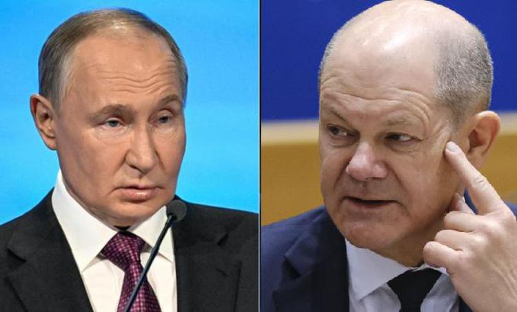 Putin e Scholz