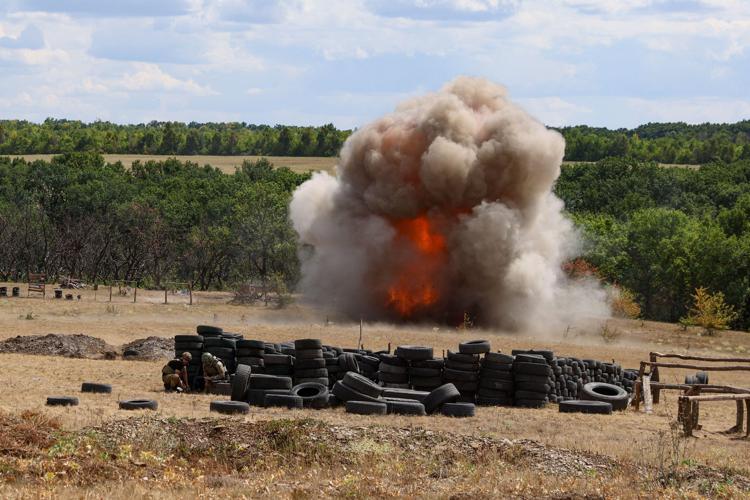 Un'esplosione in Ucraina