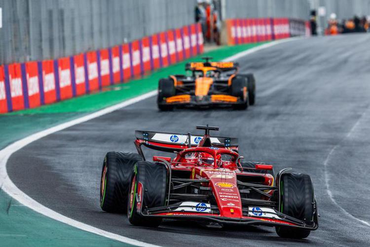 La Ferrari di Charles Leclerc - Fotogramma