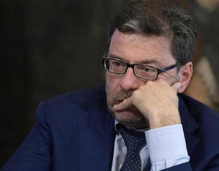 Il ministro dell'Economia Giancarlo Giorgetti